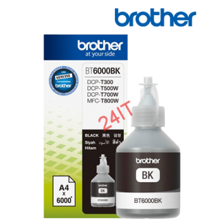 BROTHER BT-6000BK (inkoust black, 6 000 str.@ 5% draft)