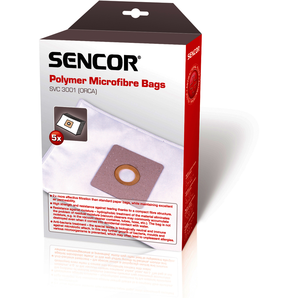 SENCOR SÁČKY SVC 3001 (5ks)