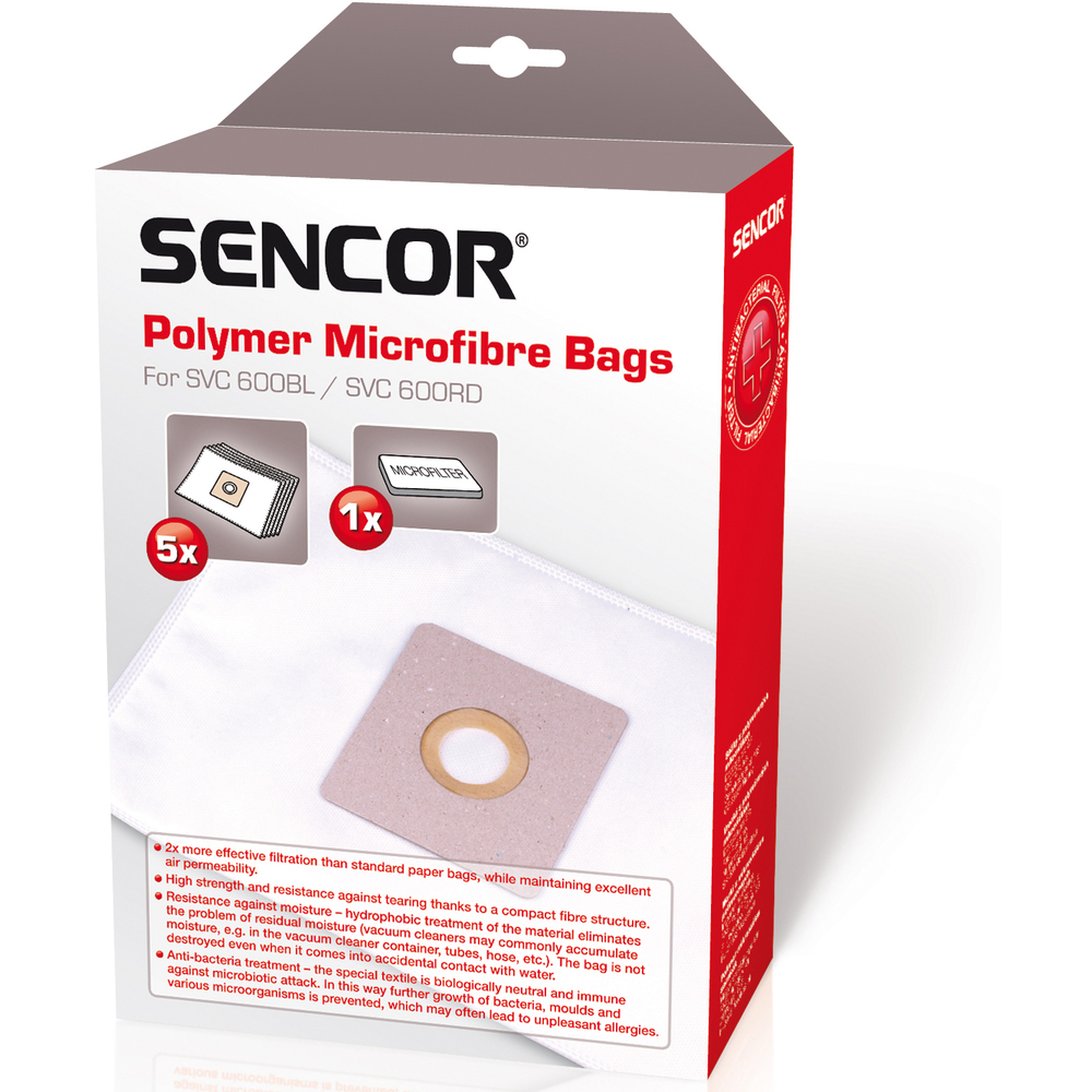 SENCOR SÁČKY SVC 600 (5ks)