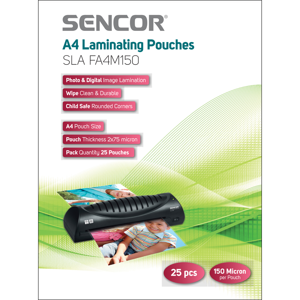 SENCOR SLA FA4M150 Fólie A4 150mic 25ks