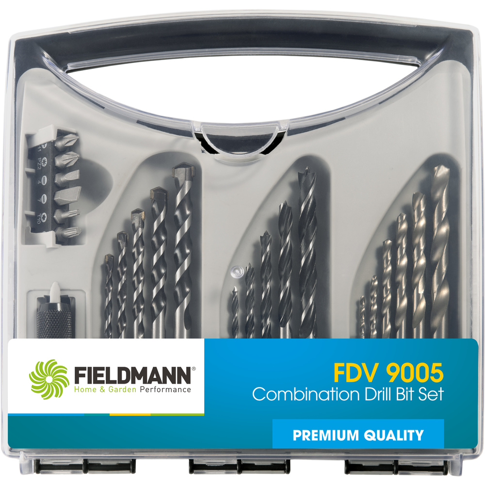 FIELDMANN FDV 9005 Sada 23ks vrtáky,bity