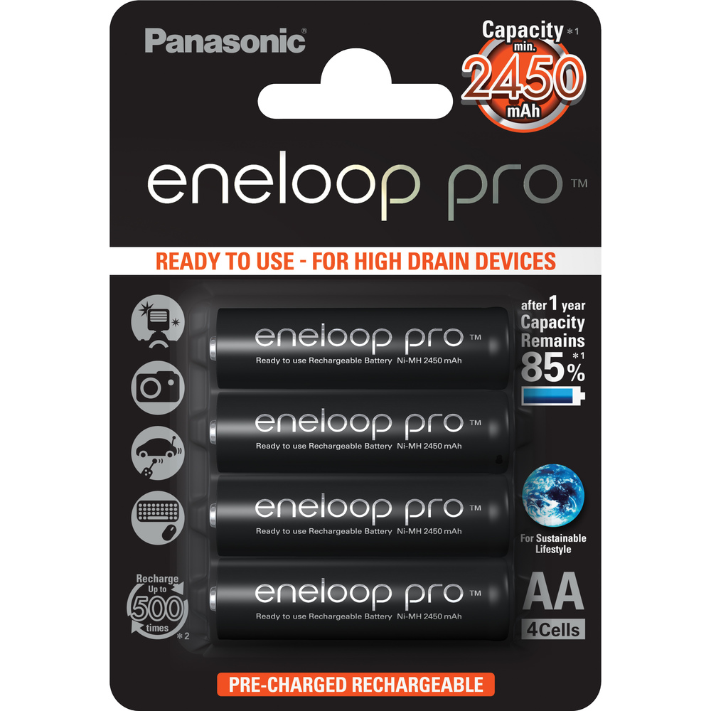 PANASONIC 3HCCE/4BE ENELOOP PRO AA 4x 35045047