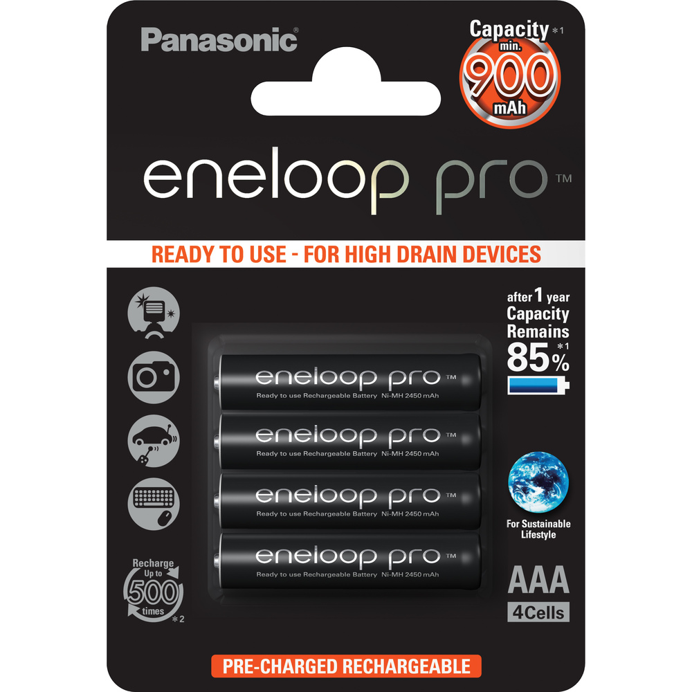 PANASONIC 4HCCE/4BE ENELOOP PRO AAA 4x 35045048