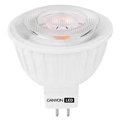 CANYON LED COB žárovka, GU5.3 ,bodová MR16,7.5W,540 lm,teplá bílá 2700K,12V,60 °