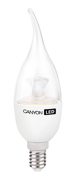 CANYON LED COB žárovka , E14 ,tvar BXS38,průhledná,3.3W,250 lm,teplá bílá 2700K,