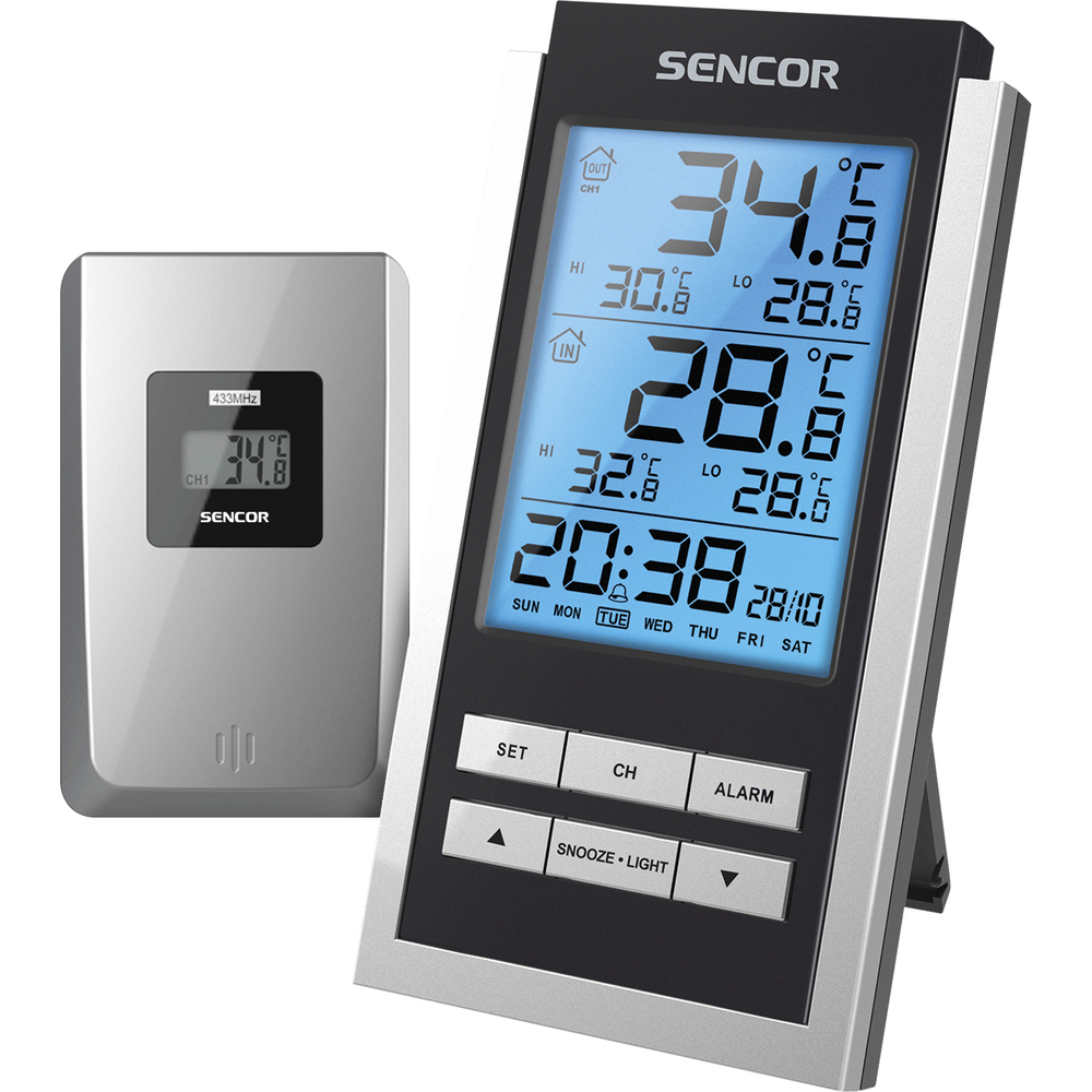SENCOR SWS 125 BEZDRÁTOVÝ TEPLOMĚR