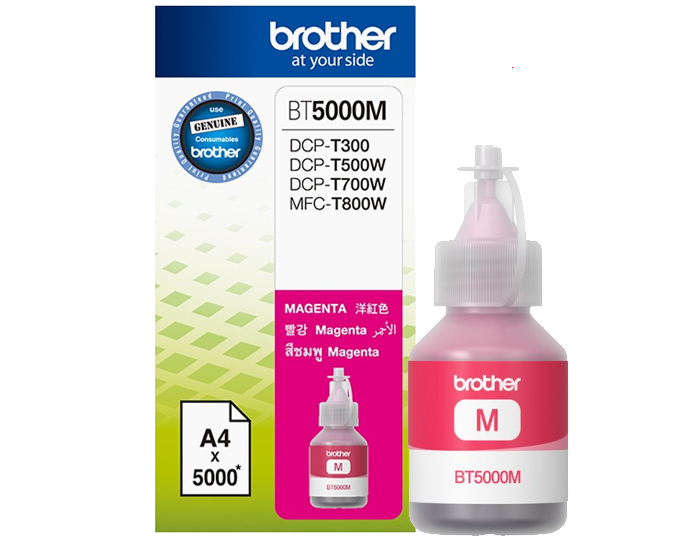 BROTHER BT-5000M (inkoust magenta, 5 000 str.@ 5% draft)