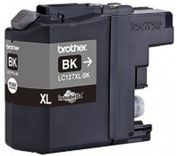 BROTHER LC-127XLBK (inkoust black,1200 str.@ 5% draft)
