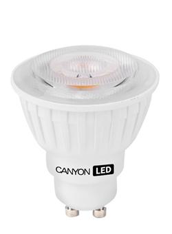 CANYON LED COB žárovka, GU10 ,bodová MR16,7.5W,540 lm,teplá bílá 2700K,240V,38°