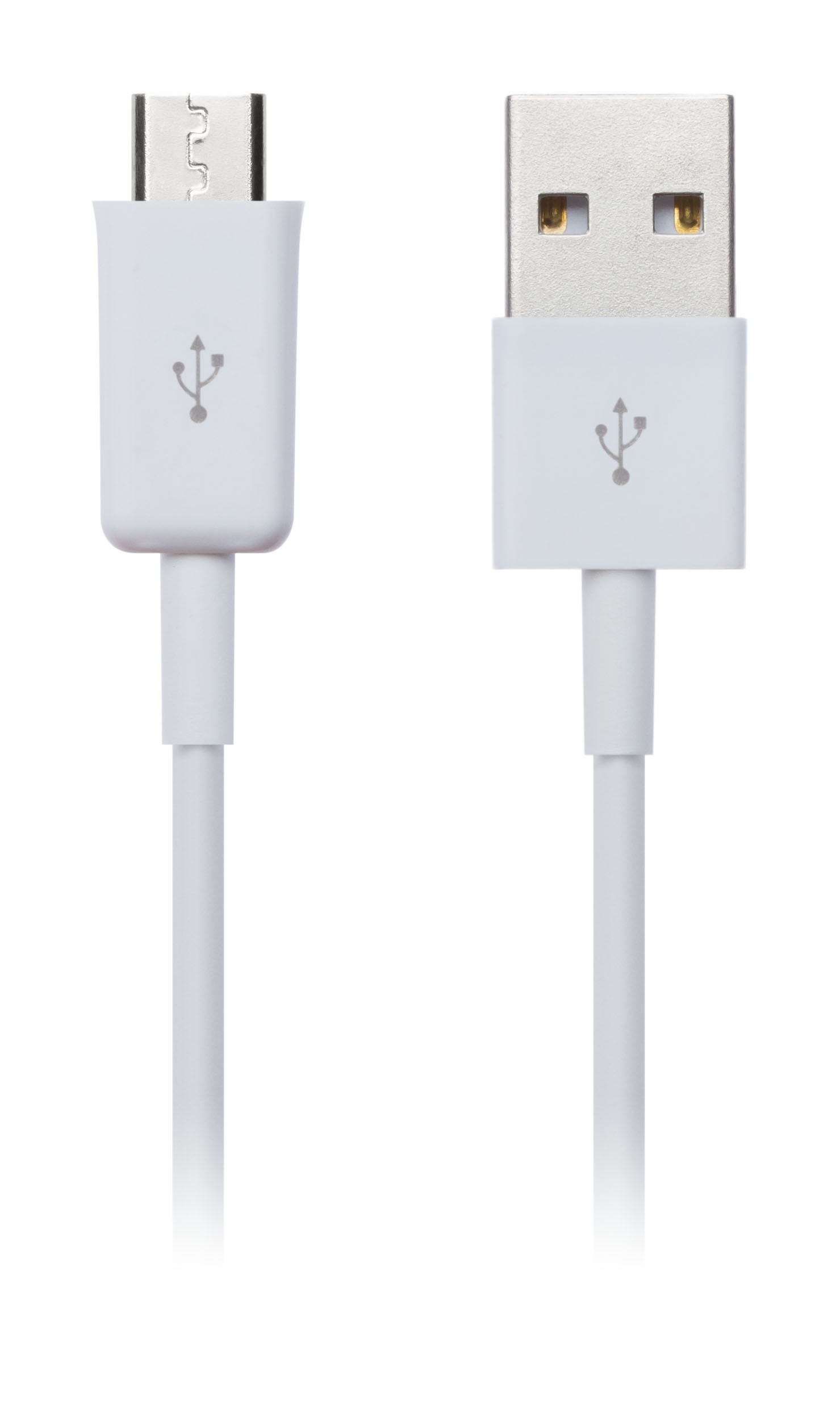 CONNECT IT Wirez COLORZ kabel micro USB - USB, 1m, bílý