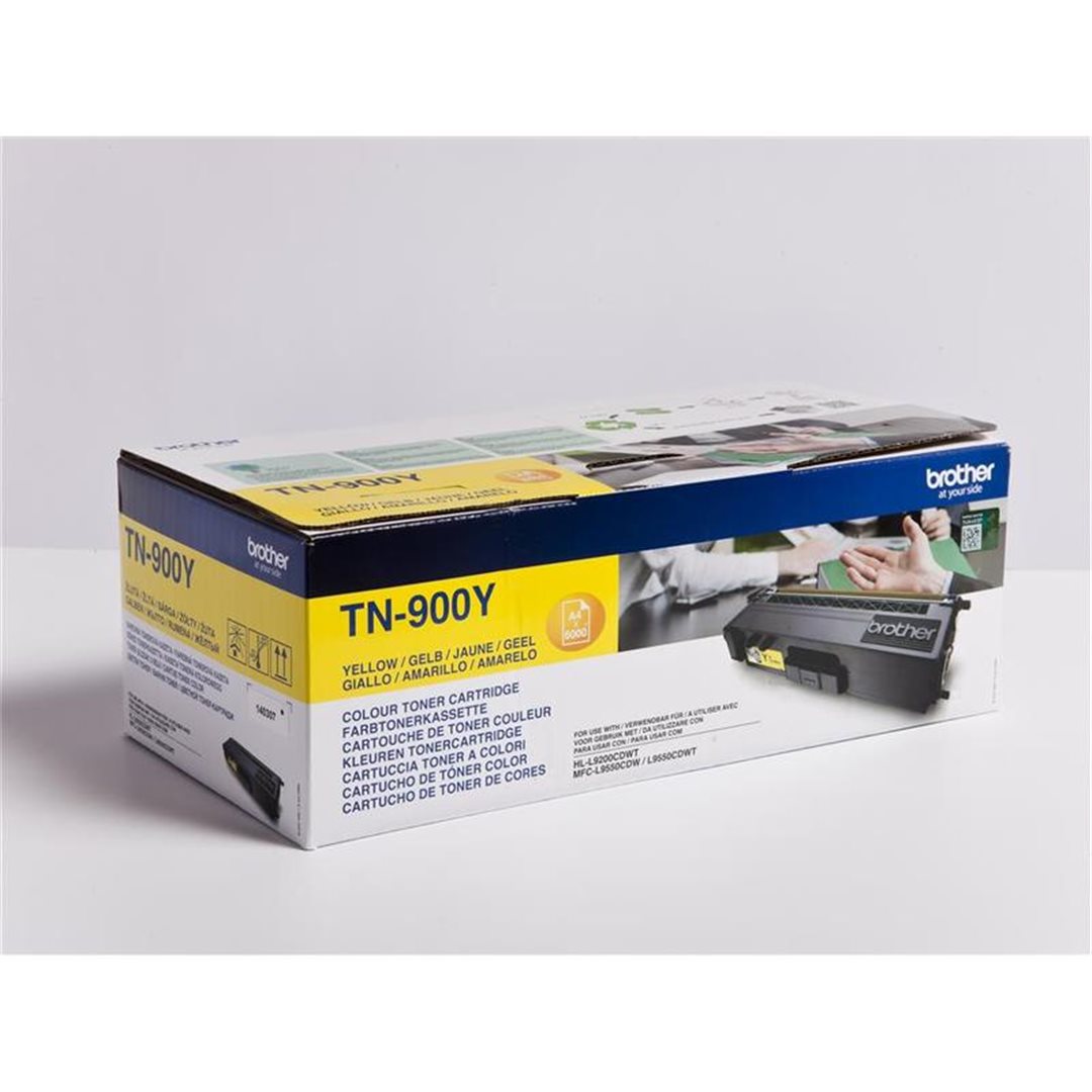 BROTHER TN-900Y , toner yellow, 6 000 str.