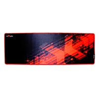 Podložka pod myš, Red Fighter, herní, černo-červená, 78 x 27 x 0.4 cm