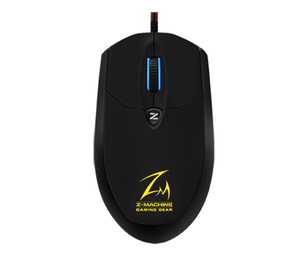 ZALMAN ZM-M600R, optická, 4000DPI, USB, 5tl., LED, black
