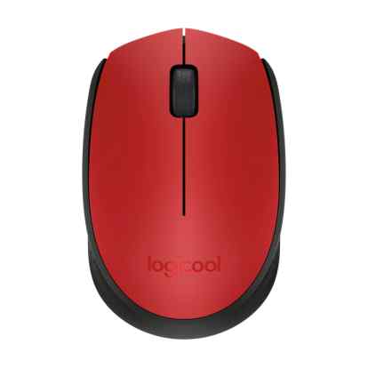 LOGITECH M171 červená bezdrátová