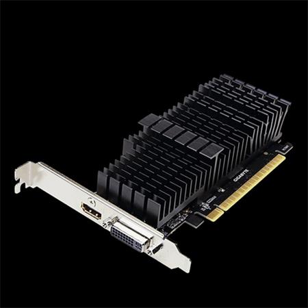 GIGABYTE nVidia GT 710 2GB DDR5 (passive),DVI-I,HDMI