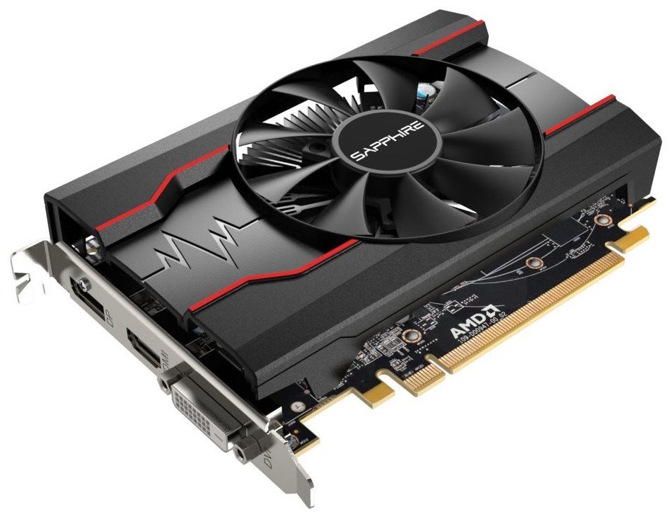 Sapphire Radeon PULSE RX 550 4GB, DVI-D, DP, HDMI