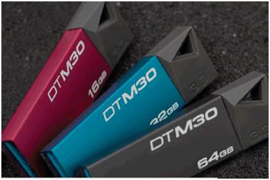 KINGSTON 32GB USB 3.0 DataTraveler Mini cyan (kovový)