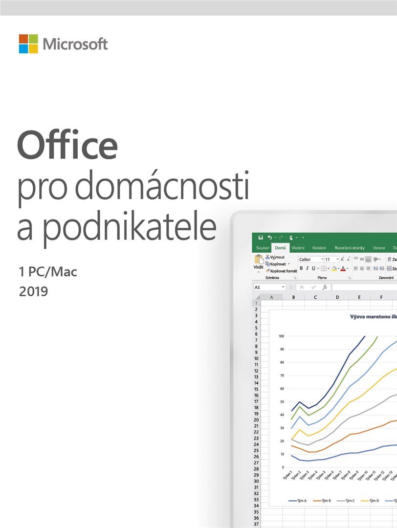 Microsoft Office 2019 pro domácnosti a podnikatele CZ