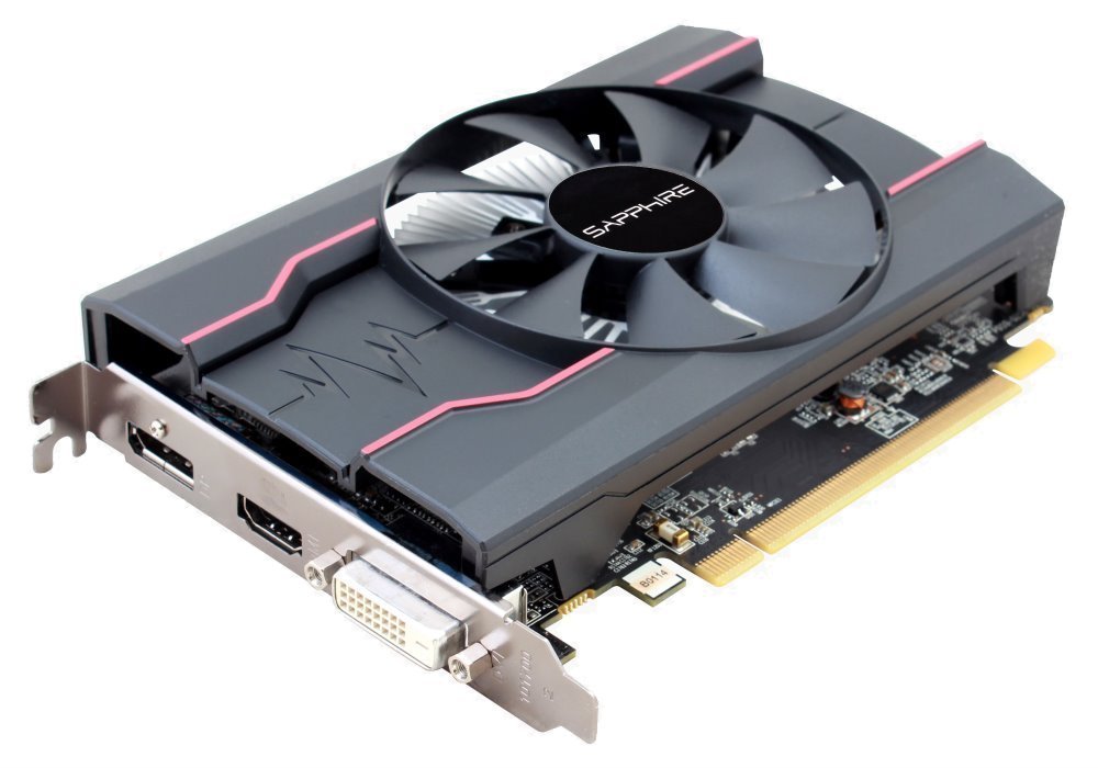 Sapphire Radeon PULSE RX 550 2GB GDDR5, DVI-D, DP 1.4, HDMI 2.0b