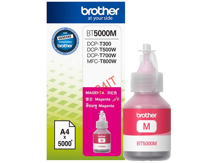 BROTHER BT-5000M (inkoust magenta, 5 000 str.@ 5% draft)