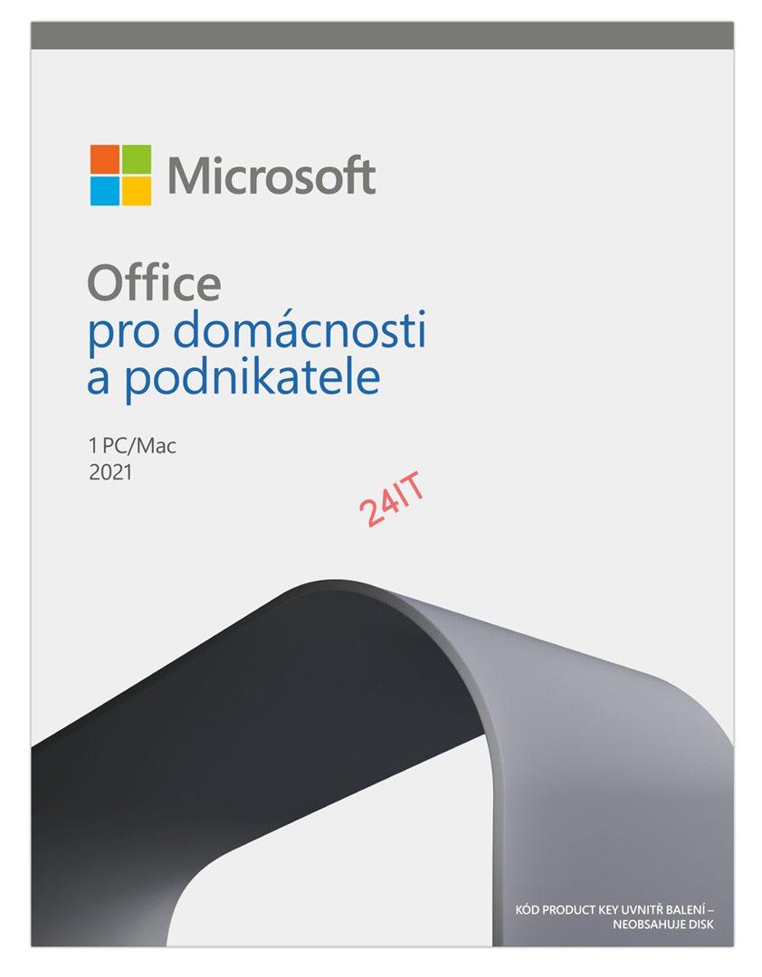 Microsoft Office 2021 pro domácnosti a podnikatele All Lng elektronická licence