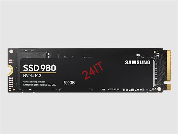 SAMSUNG 980 500GB NVMe M.2 PCIe MLC (čtení/zápis: 3100MB/s; zápis 2600MB/s)