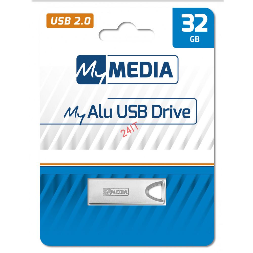 My MEDIA ( VERBATIM ) 32GB My Alu USB 2.0 hliník