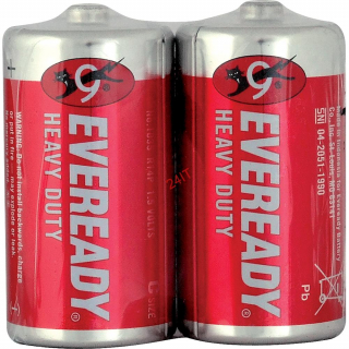 ENERGIZER Baterie Eveready RED R14/2 SHRINK 2xC 