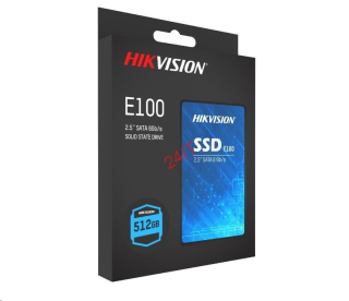 HIKVISION E100 512GB SATA3 2.5" 7mm, 3D TLC (až čtení: 550MB/s; zápis: 480MB/s)
