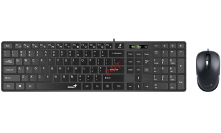 GENIUS Slimstar 230 USB černá klávesnice