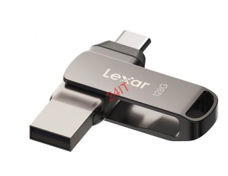 LEXAR 128GB JumpDrive D400 Dual USB-C & USB-A 3.1 (čtení až 130MB/s)