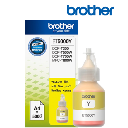 BROTHER BT-5000Y (inkoust yellow, 5 000 str.@ 5% draft)