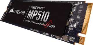CORSAIR MP510 480GB NVMe M.2 2280 PCIe 3D TLC (čtení/zápis: 3100MB/s;1050MB/s)